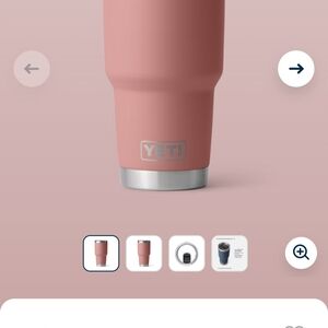 YETI Pink 30 oz Stackable Tumbler